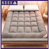 NooKa Thick Tatami Mattress Tilam Mattress Topper Single/Super Single/Queen/King Bedding Foldable Ma