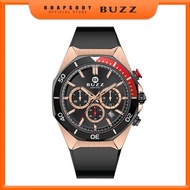 Buzz Jam Tangan Lelaki Men's Rubber Quartz Watch BZ-TT2067