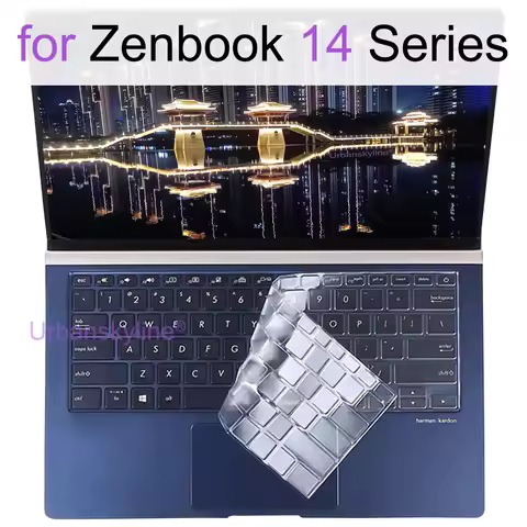 Keyboard Cover for ASUS Zenbook 14 Flip 14X OLED Pro UX3406 UX3405 UX3404 UX3402 UM3402 UP3404 Q425 