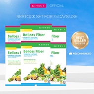 kitsui belloss fiber kitsui 15's x 12g - Halal Detox Fiber Drink | Sembelit | Prebiotics Probiotics 