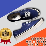 Sepatu Sekolah Vans Authentic California Cewek Cowok Untuk Pria Wanita Grade Ori Wafel IFC / DT Biru