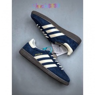 [Tahap Syarikat] Handball Spezial leather anti-fur sports training shoes casual outdoor jogging shoe