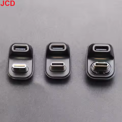 40MB/s 40Gbps Usb C Angle 180 Degree Adapter Thunderbolt 3 4 Usb 2/4 Type C Male To Female Converter