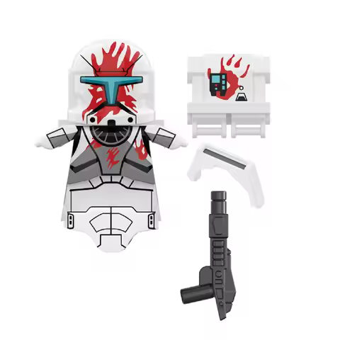 501st Clone Trooper Building Blocks Republic Commando Force 99 Hunter Crosshair Wrecker Echo Cody Re