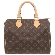 สภาพเหมือนใหม่ หลุยส์ วิตตอง Speedy 25 Monogram M41528 กระเป๋าถือ LV 1442【มือสอง】LOUIS VUITTON