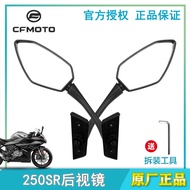 side mirror motorcycle side mirror y15 原装春风250SR 23-25款CF250-6C-6D后视镜单摇臂倒车镜反光镜镜子