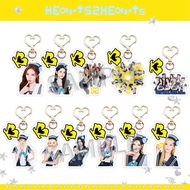 Kpop Idol Hearts2Hearts New Acrylic Keychain Bag Pendant H2H Accessories Jewelry