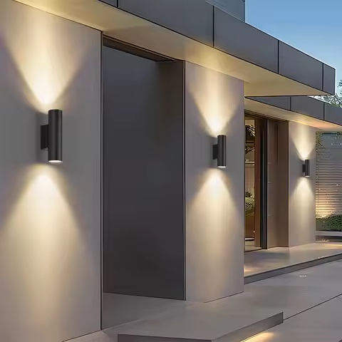 IP65 LED Wall Lights 5W 6W 10W 12W 18W AC85-265V Indoor Outdoor Garden Stainless Steel Up Down Wall 