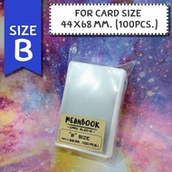 Card Sleeve Size B (Card 44x68 mm.)