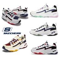 [กรอกโค้ด SHFCN4 ลดอีก10%] Skechers Varsity D'lites 4.0 Sport Casual Shoes รุ่นฮิต รองเท้าผ้าใบ สเก็ตเชอร์ส แท้ ขาวเขียว 237140-WBKB 5W[35/22]