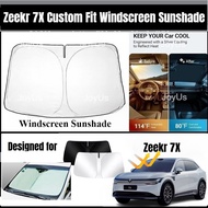 Zeekr 7X Custom Fit Windscreen Sunshade Cover