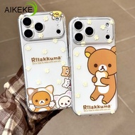 Cartoon Rilakkuma Phone Case For Realme GT Explorer Master GT2 Pro GT3 Neo 6T 5 3 3T 2 2T Cute Kitty