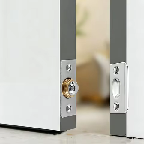 Ball Catch Door Hardware, Door Ball Catch, Adjustable Roller Ball Catch in Ball Latch for Invisible 
