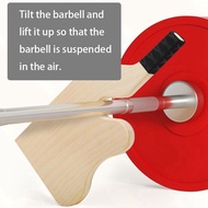 Wooden Deadlift Jack Barbell Jack Barbell Lift Jack for Weight Training Bar Barbell Stand Barbell Li