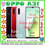 OPPO A31 ORI RAM 6/128GB &amp; 4/128GB BARU FULLSET SEGEL GARANSI 1TAHUN