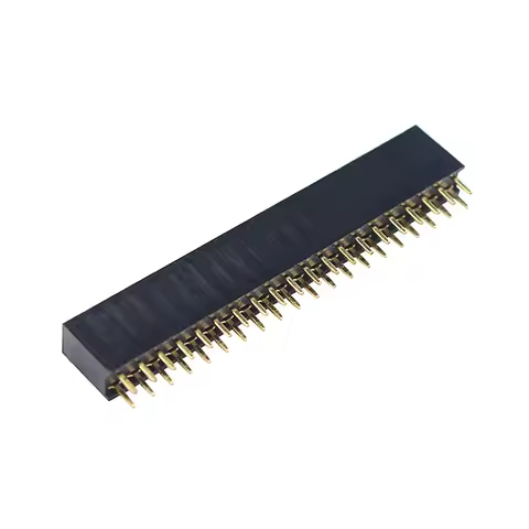 Raspberry Pi 20 Pin Double Row Pin Straight Header Strip PCB Connector for RPI 5 4B 3B+ 3B Zero W Or