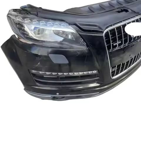Specialist Manufacturers Original Q7 Car Bumpers For Audi Q7 Front Bumper Grille R Lamp Hood Grille 