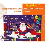 Cadbury Medium Christmas Santa Selection Chocolates 153g