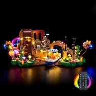 Lampu LED Serasi dengan Lego 21360 Willy Wonka & The Chocolate Factory，Kit Lampu RC Serasi dengan Id
