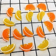 [Simulation Model] Fruit Slice Pastry with Plastic Fruit Slice Simulation Lemon Block Fake Cake Embe