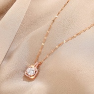Kalung Rantai Wanita Rose Gold  Gold  Silver/ Kalung Titanium Wanita Anti Karat Selamanya