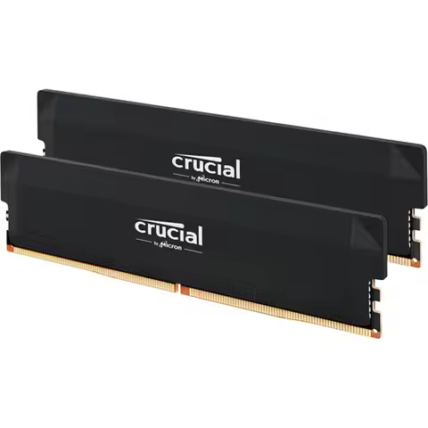 Crucial Pro DDR5 RAM 16GB 32GB Kit C36 C48 6000MHz Overclocking Desktop Gaming Memory AMD Expo Compa