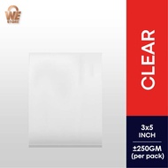 HM Plastic Bag 4 size | 【3x5inch(±250gm)】【5 x 8/ 6 x 9 / 7 x 10inch (± 400gm)】