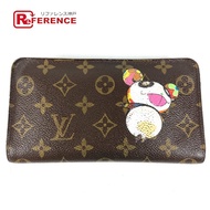 LOUIS VUITTONCA0074 Monogram Panda Takashi Murakami Porte Monne Zip Long Wallet