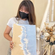 體驗活動 海洋刮刀畫