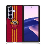 Case Casing Samsung Z Fold 7 6 5 4 3 Z Flip 7 6 5 4 3 5G Phone AS Roma Red