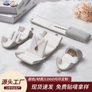 Double flannelette Jewelry Box Jewelry Box Jewelry Box Pair Ring Box Earrings Bracelet Necklace Box 