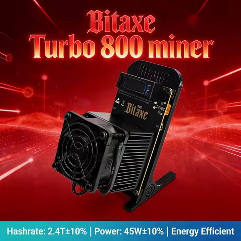 Nueva Bitaxe 800 GAMMA Asic Miner Máquina de Minería Bitcoin MINERS 2.2–2.4Th/s Silent Crypto Miner 