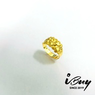 IBUY 916 Gold 3 LOVE BABY RING 0.36G 22K (916)