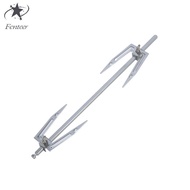 [Fenteer] Stainless Steel Grilled Chicken Fork fryer Accessories fryer Fork for Home Outdoor