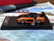 YM 1:64 For Mazda RX7 Veilside JDM Fast Furious Limited Edition Resin Metal Model Ornament Toy Birth
