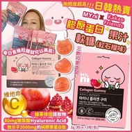 Myni x Kakao Friends 膠原蛋白紅石榴味果汁軟糖 (一盒20包)💕