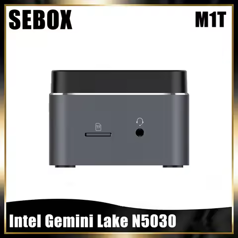 Intel Gemini Lake N5030 Mini PC 8GB LPDDR4 RAM M.2 SSD 2.5G LAN I226 WiFi6 BT5.1 4K Mini HDMI Type-C