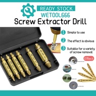Damaged Screw Extractor Drill Bit Screw Extractor Bolt Remover Tools Screw Remover SetRemove Damage 