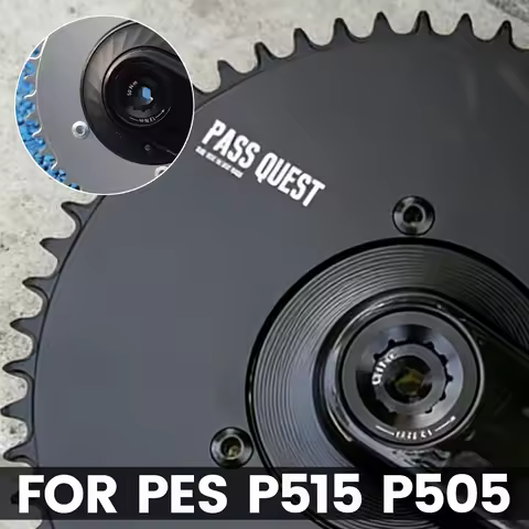 For 6800 Chainring 110 Bcd 4 Bolts Aero Chainring Silver For Magene Pes P505 P515 5800 9000 Round Ov