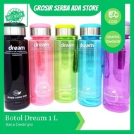 My Dream 1 Liter Bottle 1 Liter Bottle/ Drinking Bottle/ Bottle/ 1 Liter Bottle/ Plastic Bottle/ 1L 