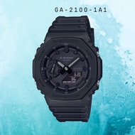 100% Original CASIO G-SHOCK GA-2100-1A1 MAN'S WATCH GA2100/GA2100-1A1 / GA-2100-1A1DR TMJ FULL BLACK