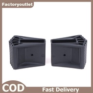 FCMY 4/8PCS Ladder Non Slip Feet Attic Ladder Leg Protector Trapezoid Pads Furniture Foot Rubber Pad