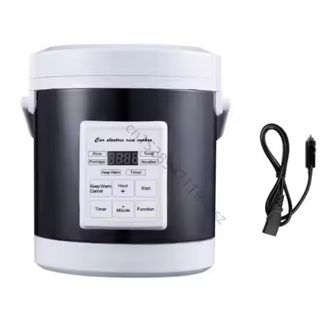 Travel Friendly 12V/24V Rice Cooker Heating Lunch Box Meal Heater Warmer R9UD