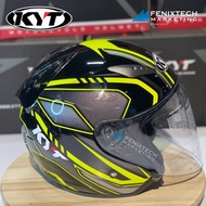 KYT Helmet- Casco KYT Hellcat Arrow Yellow 100% original