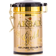AKBAR AKBAR Golden Can Original Flavor Ceylon Black Tea Picnic Portable Canned Loose Tea 100g Packag
