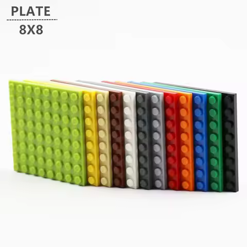 New Coming Building Blocks MOC Brick Baseplate Base Plate 8 x 8 Educational Toys for Children Plate 