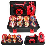 8pcs Burst Gyro Beyblade Set With Launcher Portable Storage Box Toy Kids Gift
