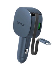 1-MOVE⁺  60W 伸縮充電線雙接口車用充電器