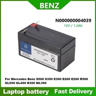 MERCEDES N000000004039 (12V 1.2AH) Battery for MERCEDES W246, W212, W221 Auxiliary Battery