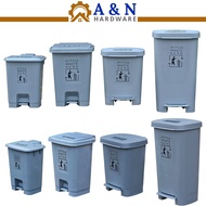 Pedal Dustbin 20L / 30L / 40L / 50L Grey Colour Garbage Bin
